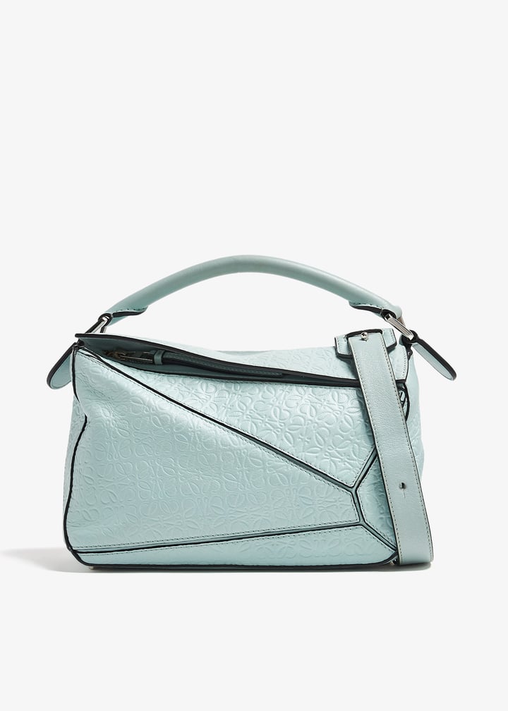 LOEWE Pre-Loved Small Puzzle bag for Women - Blue in UAE