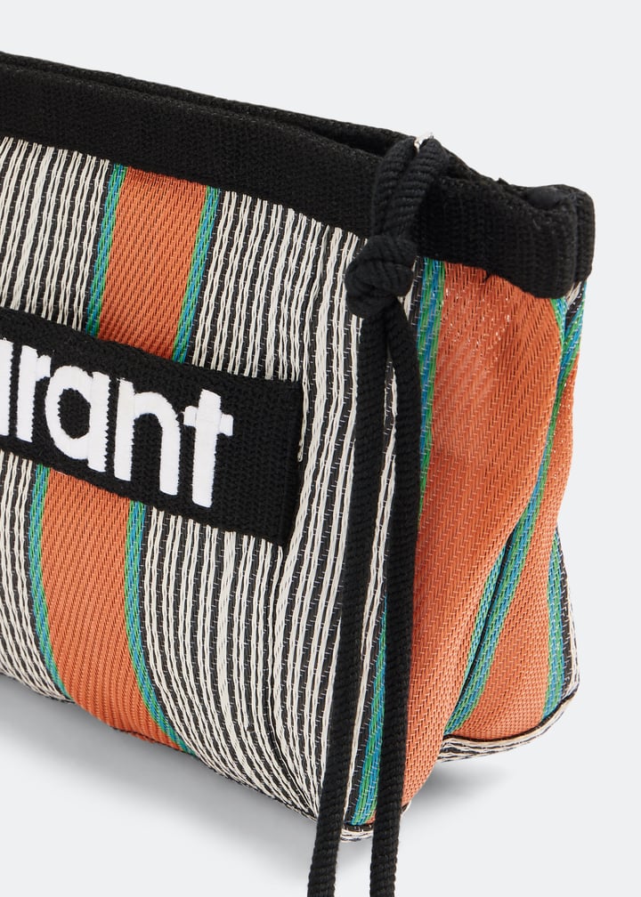 ISABEL MARANT正規品/送料関税込み Powden ポーチ Powden Pouch Woman yellow | ISABEL MARANT Official online store
