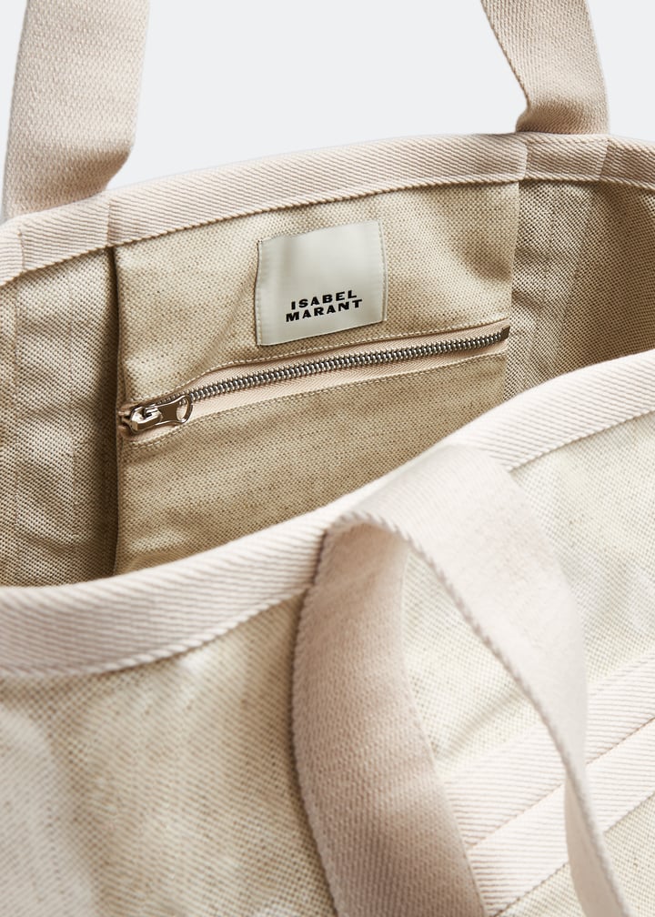 ★Isabel Marant★ Warden Tote Bag Beige PP0020FAA3X28M23EC P Isabel Marant Warden Tote In Beige Cotton | italist, ALWAYS