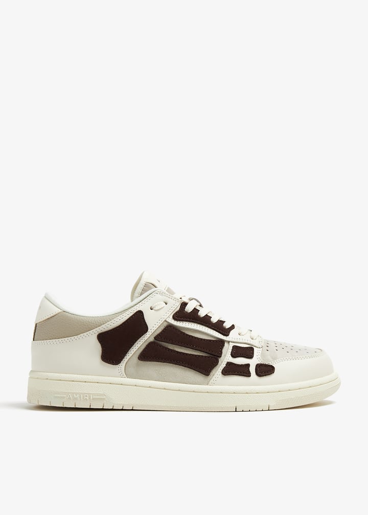 AMIRI Skel low-top sneakers for Men - Beige in USA | Level Shoes