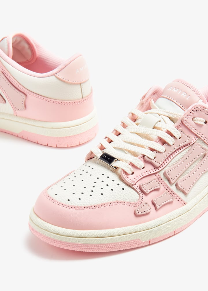 スニーカー AMIRI FW25 SKEL LOW TOP (AWFOSR1034 PINK) AMIRI Skel low-top sneakers for Women - Pink in UAE | Level