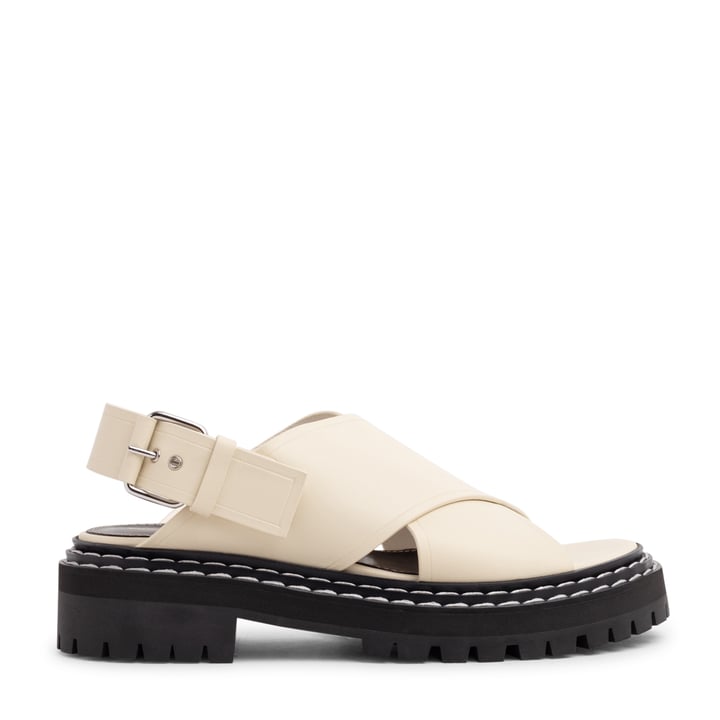 Proenza Schouler Lug sole sandals for Women - White in USA | Level