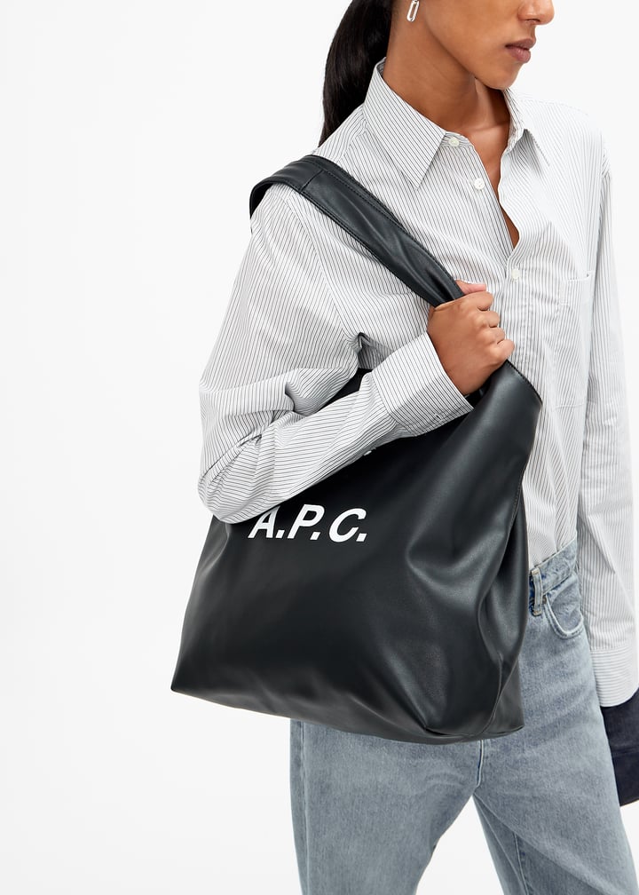 トートバッグ Ninon Shopper Bag - A.P.C. - Synthetic - Black Ninon tote bag | Woollen material | A.P.C. Accessories