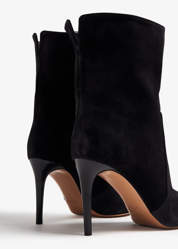 Paris Texas Suede ankle boots for Women - Black in UAE