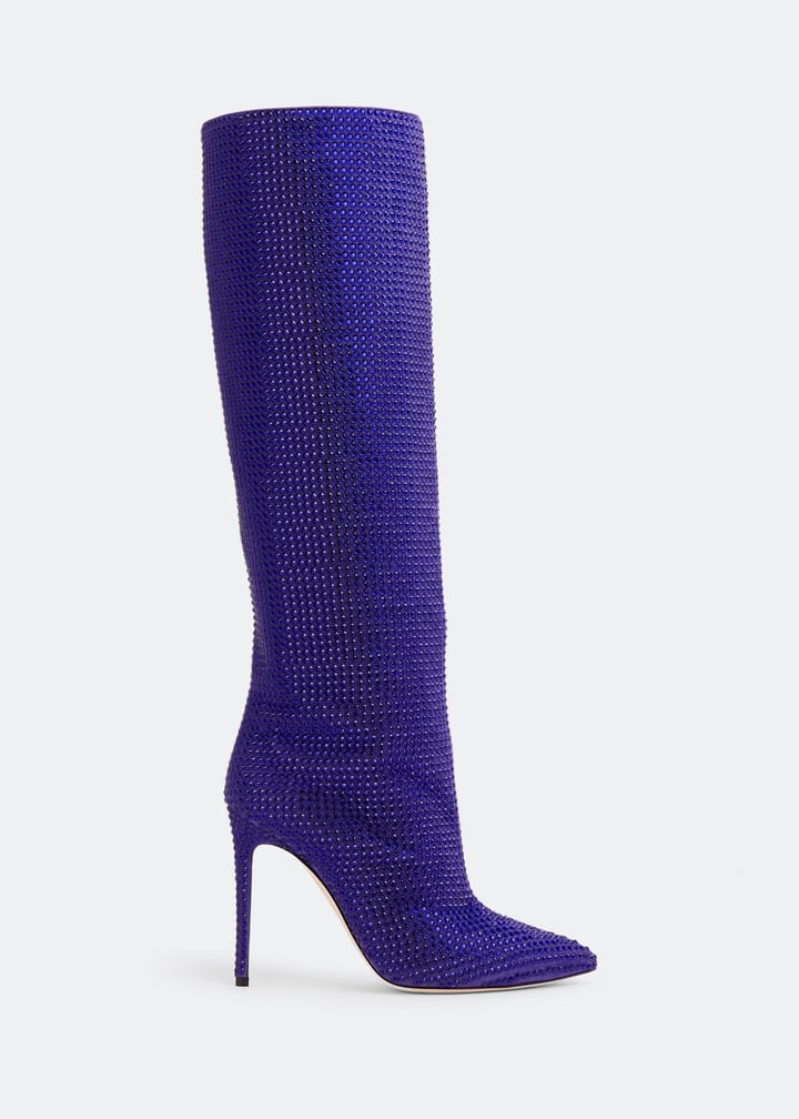 Paris Texas Holly stiletto boots for Women - Purple in UAE Paris Texas Holly stiletto boots for Women - Purple in UAE