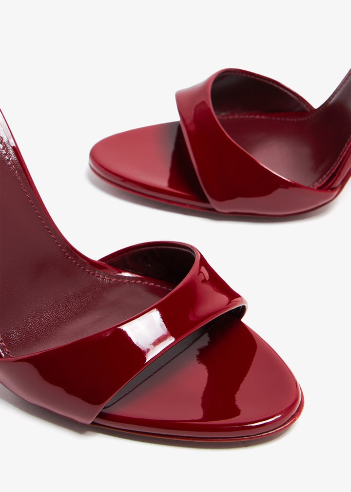 Paris Texas Lidia mules for Women - Burgundy in UAE | Level