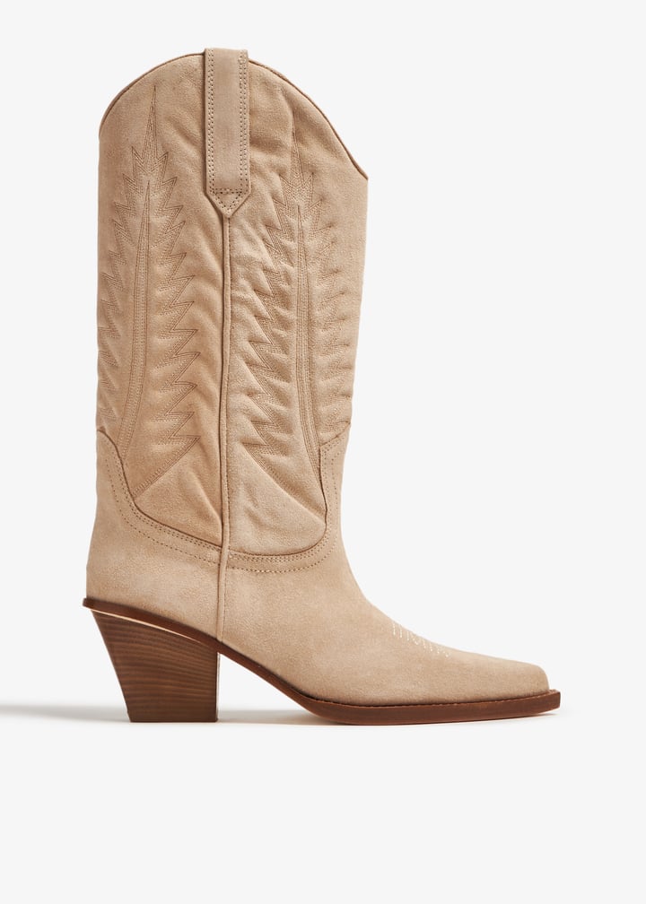 【関税込み】Rosario 60 Boots - Paris Texas - Leather - Beige Paris Texas Rosario cowboy boots for Women - Beige in USA