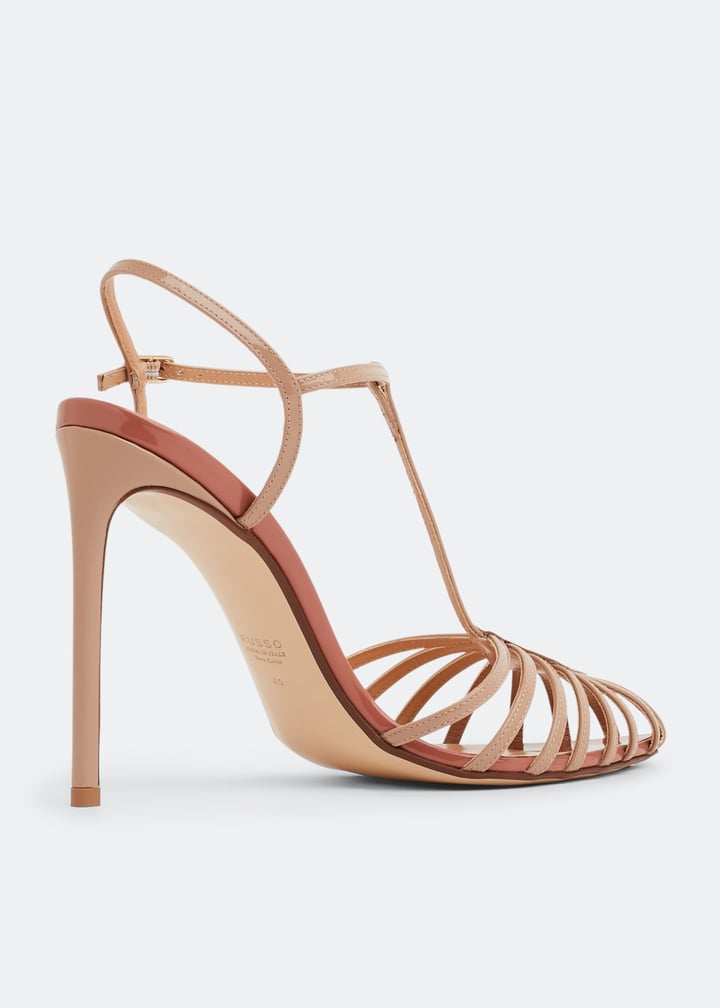 スニーカー FRANCESCO RUSSO Women Sneakers R1S502N207300 Black Francesco Russo – T-Strap Sandal – Black | Carla Saint-Barth