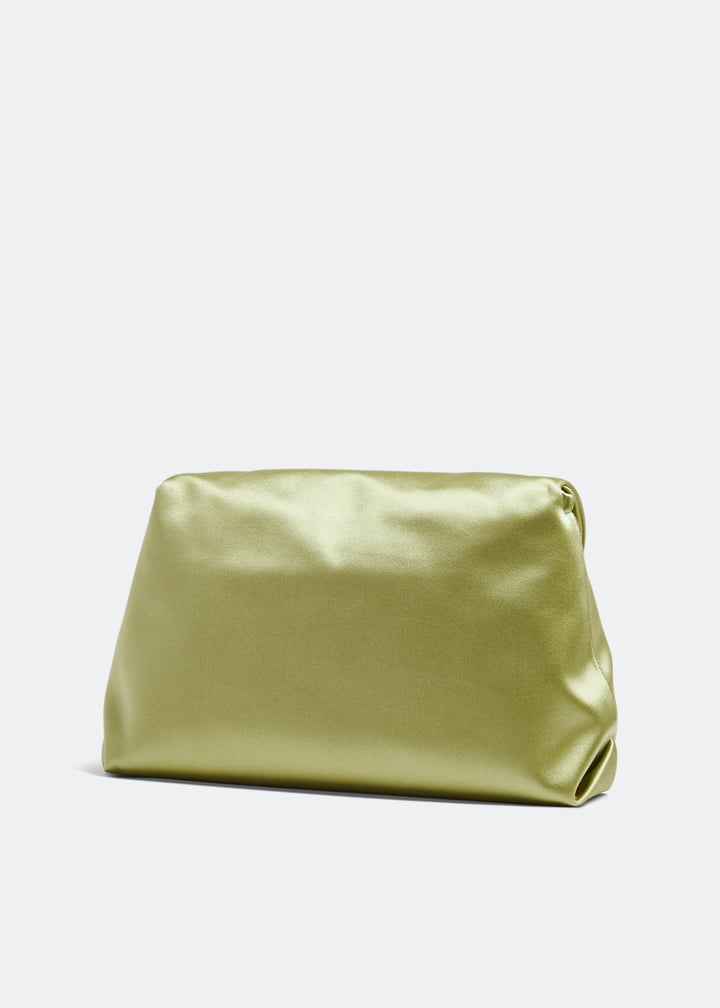 ショルダーバッグ・ポシェット ROGER VIVIER RV BOUQUET SATIN MINI BAG Roger Vivier RV Bouquet Drapé mini bag for Women - Green in