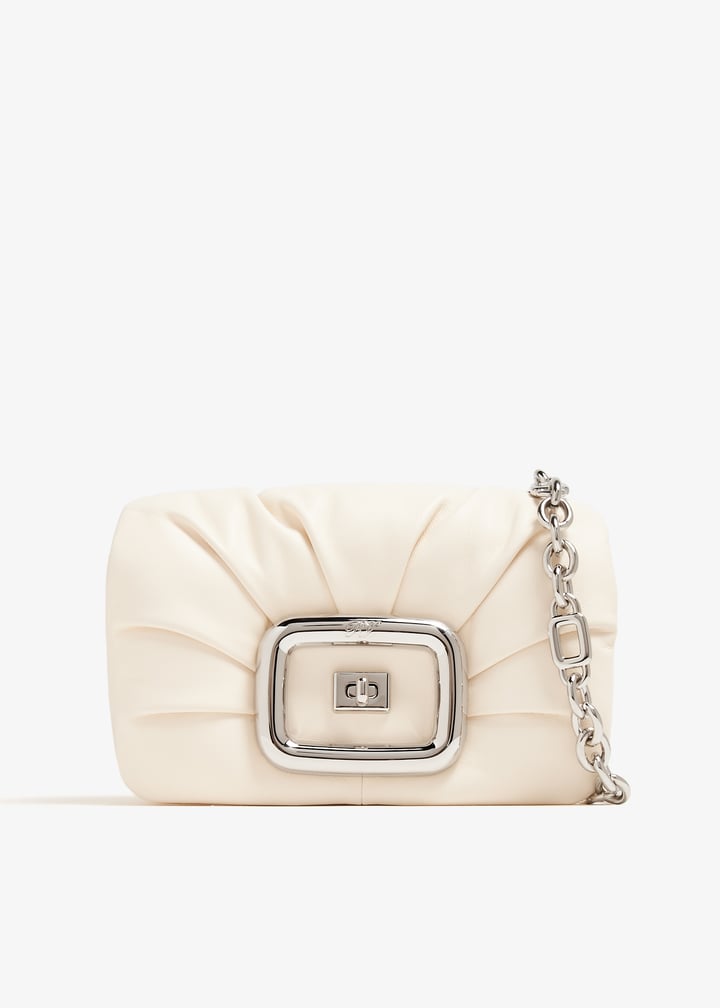 Roger Vivier Viv' Choc mini bag for Women - White in UAE Roger Vivier Viv' Choc mini bag for Women - White in UAE