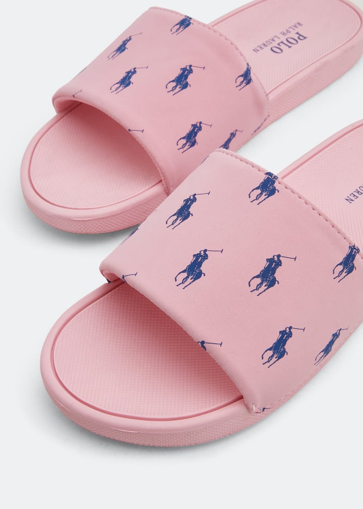 Polo Ralph Lauren Gansett slides for Girl - Pink in USA  display picture 3