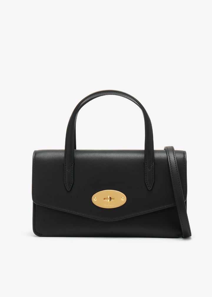 Mulberry Small Darley top handle bag for Women - Black in