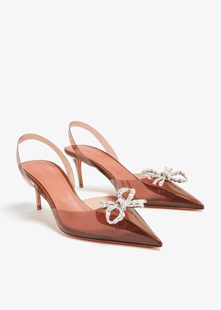 Amina Muaddi Rosie sling pumps for Women Brown in Bahrain