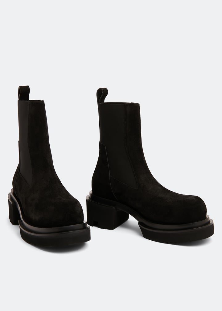 Rick Owens Beatle Bogun boots for Women - Black in KSA