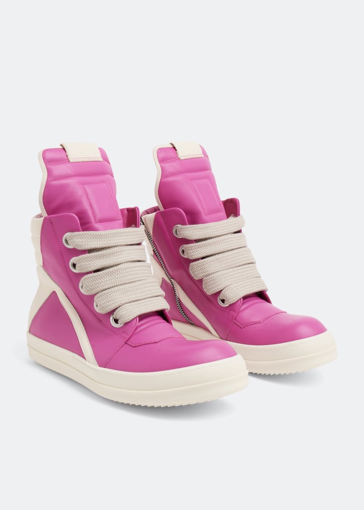 Rick Owens Geobasket high-top sneakers for Men - Pink in USA