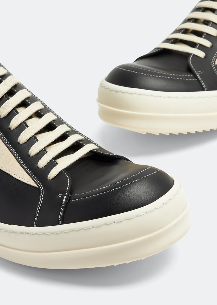 【RICK OWENS】JVintage Sneaks leather sneakers ※送関込 Rick Owens Low Sneaks Leather Sneakers | Saks Fifth Avenue