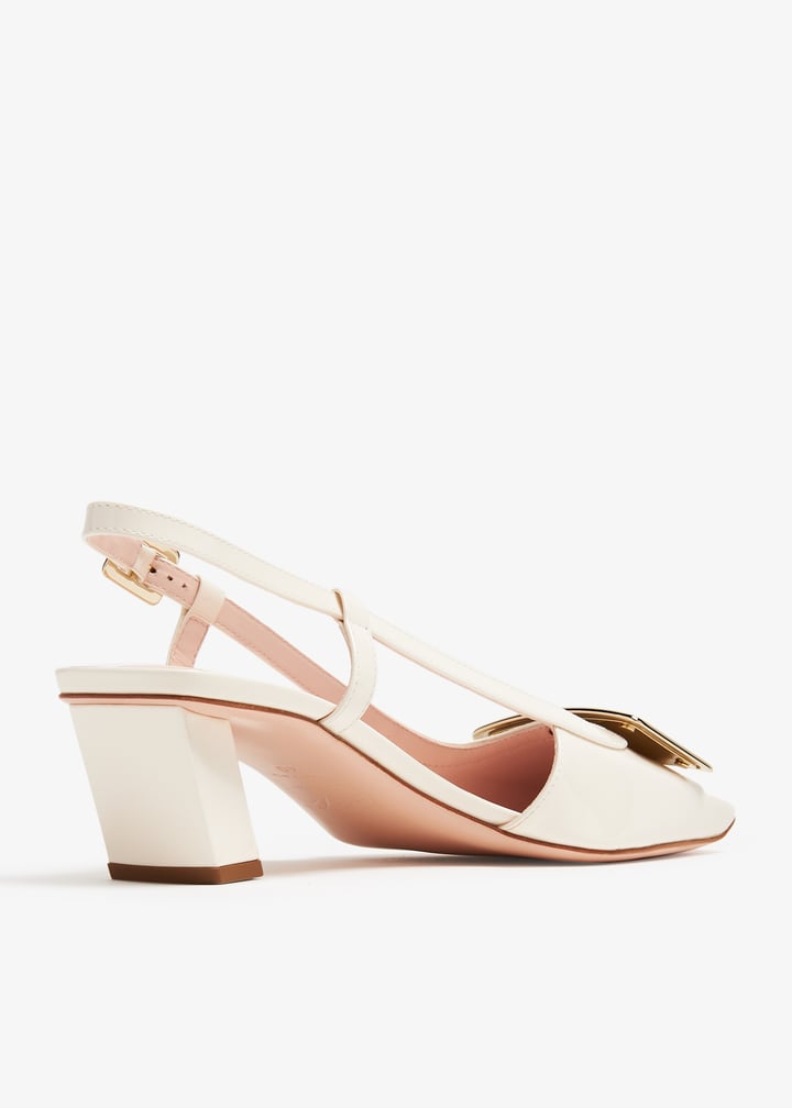 Roger Vivier Belle Vivier slingback pumps for Women - Cream