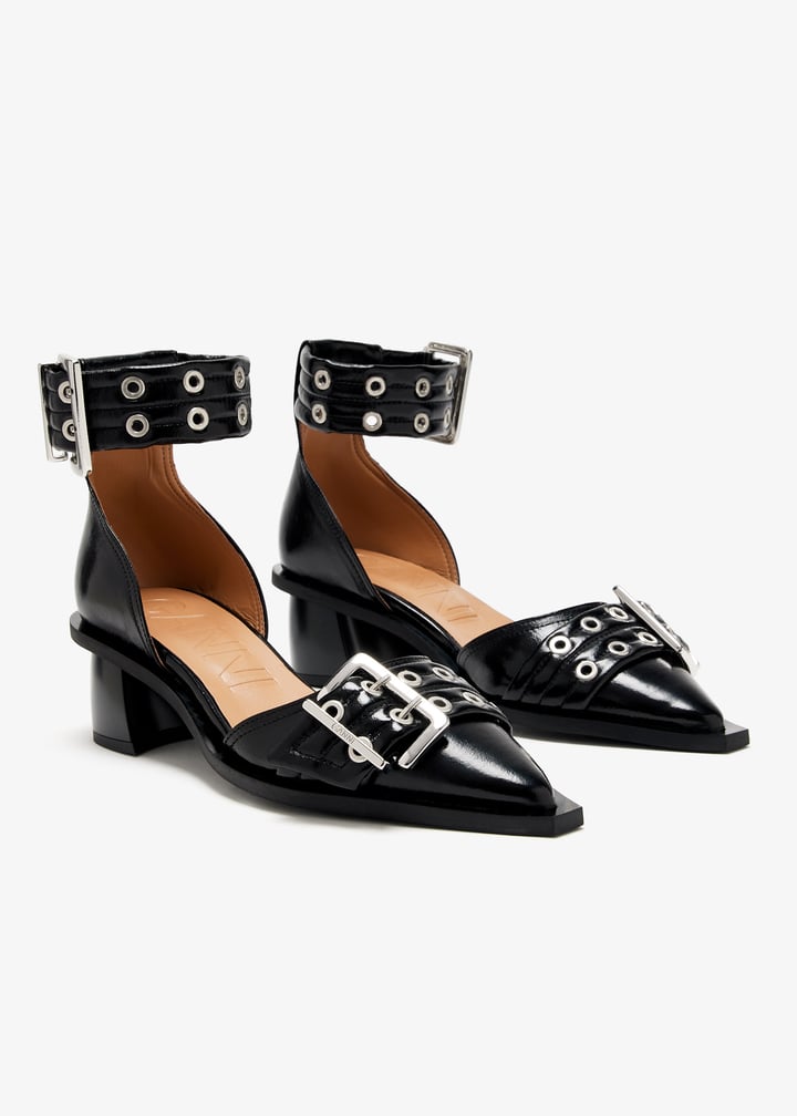 Ganni Feminine Buckle pumps for Women - Black in UAE | Level