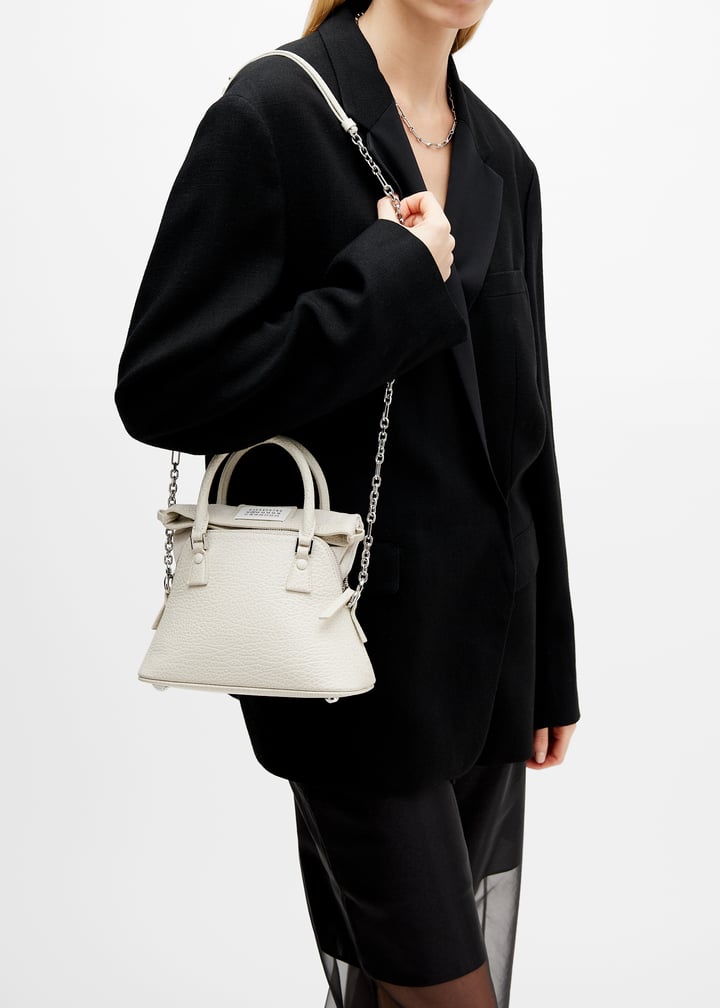 【送料&関税込】Maison Margiela 5ac Classique Micro Handbag Maison Margiela Micro 5AC Classique top-handle Bag | Black