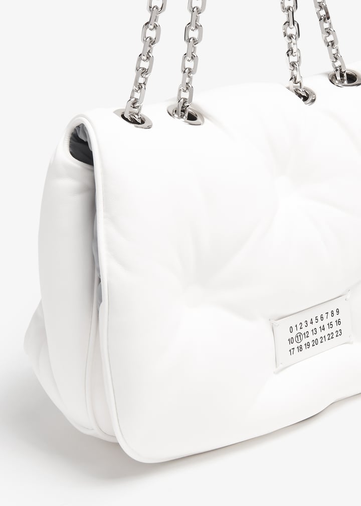 Maison Margiela Glam Slam medium flap bag for Women - White