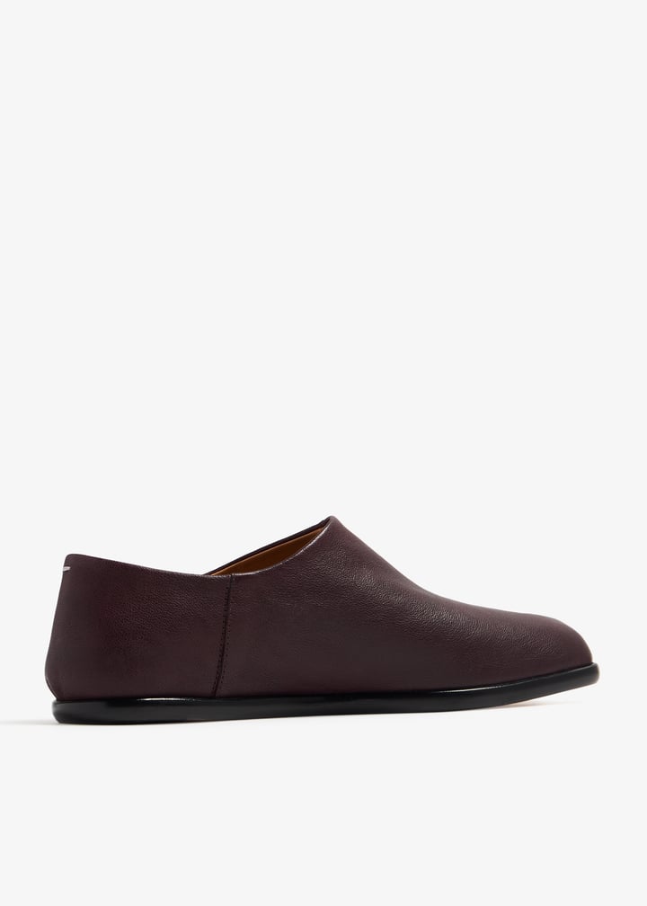 24AW new/Maison Margiela Tabiグロスレザースリッパ Slippers 24AW new/Maison Margiela Tabiグロスレザースリッパ Slippers