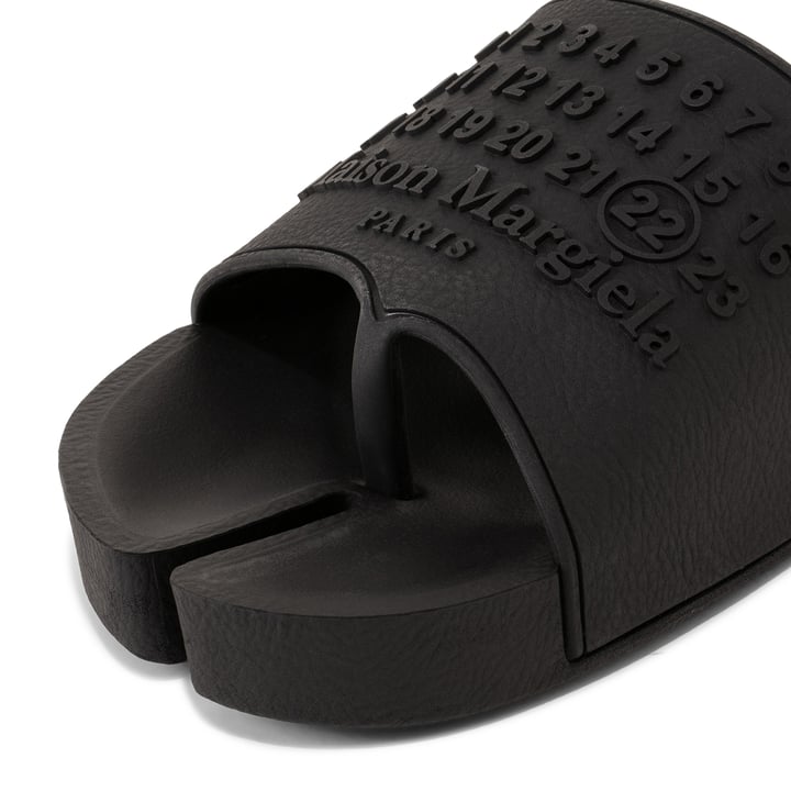 【Maison Margiela】Men Sandals S57WP0101P3292 H8396 Black Maison Margiela Tabi County Sandals S57WP0103.P3292-H8396