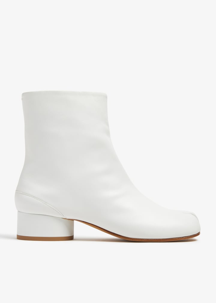 ミドルブーツ MAISON MARGIELA Women Boots S58WU0273 P8159 HA740 WHITE PEAR TABI ANKLE BOOTS – Suit Negozi Row
