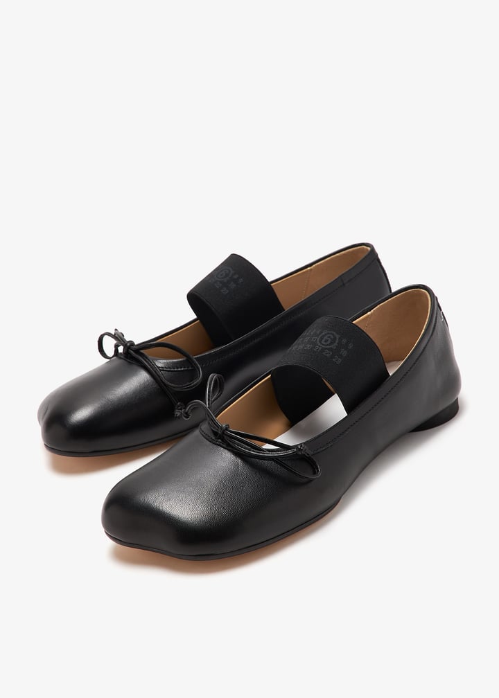 MM6 Anatomic ballerinas for Women - Black in UAE | Level Shoes