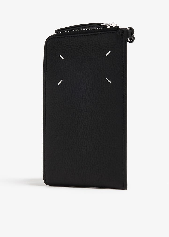 Maison Margiela Four stitches phone case for Men - Black in USA | Level  Shoes