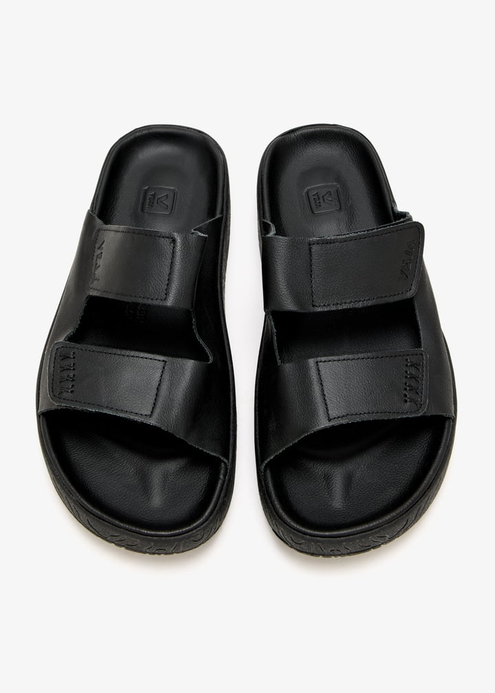 Veja Etna sandals for Men - Black in USA | Level Shoes