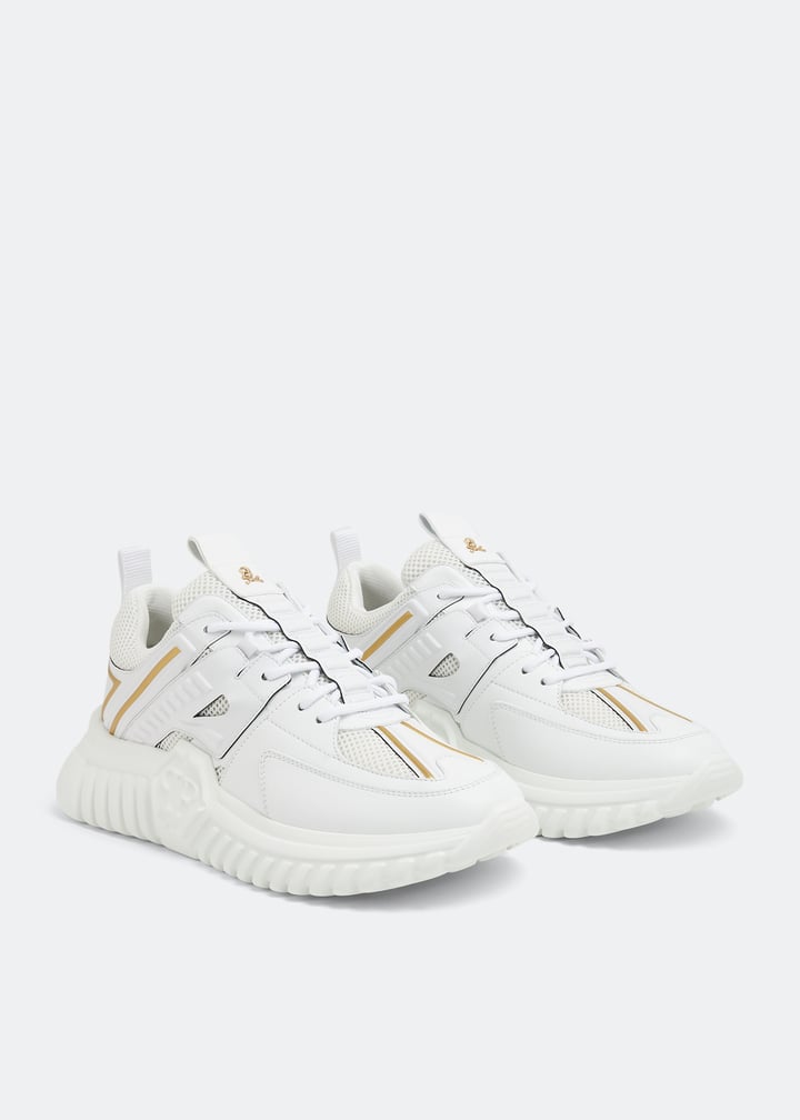 Philipp Plein Hexagon runner sneakers for Men White in UAE