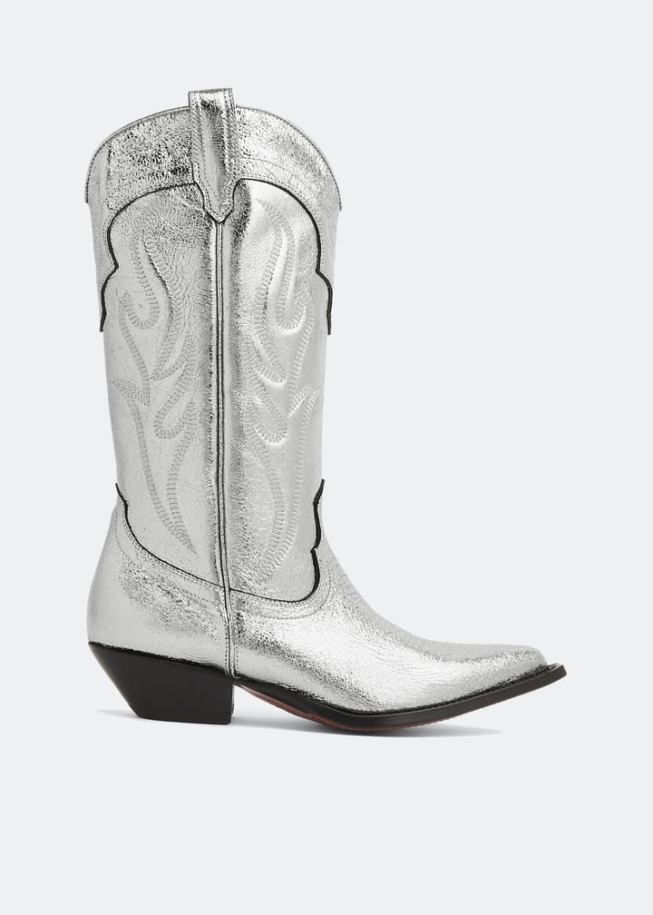 【関税送料込】☆SONORA☆Santa Fe cowboy boots Sonora Point Toe Suede SANTA FE Western Boots women