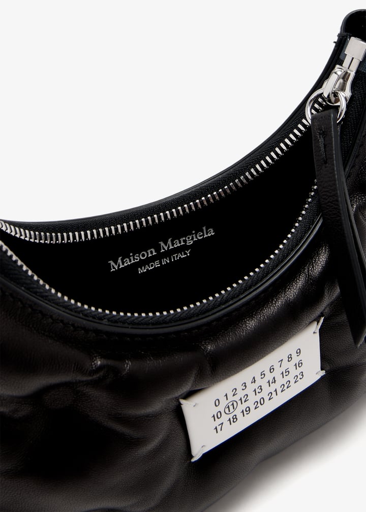 ★Maison Margiela★ Glam Slam マイクロホーボーバッグ Maison Margiela Glam Slam micro hobo bag for Women - Black