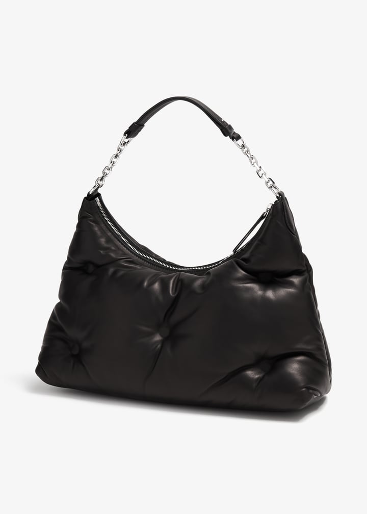 Maison Margiela Glam Slam medium hobo bag for Women - Black