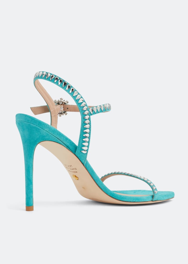 Stuart Weitzman Gemcut 100 sandals for Women - Blue in USA