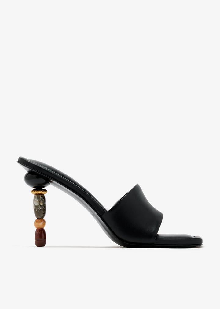 Cult Gaia Mahina sandals for Women - Black in USA | Level Shoes