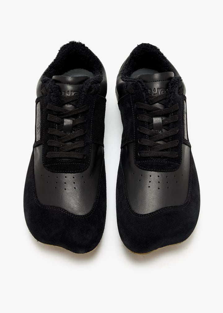 MM6 Anatomic sneakers for Men - Black in UAE | Level Shoes