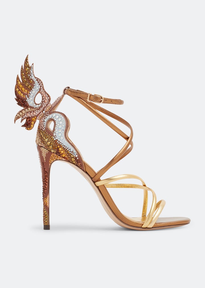 Sophia Webster Phoenix sandals for Women - Gold in UAE