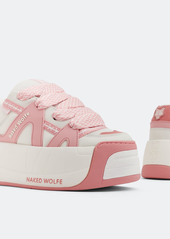 Naked Wolfe Slider sneakers for Women - Pink in Qatar
