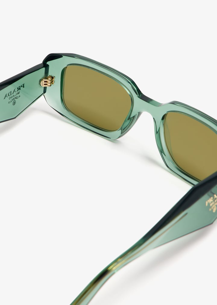 Prada Prada Symbole sunglasses for Women - Green in UAE
