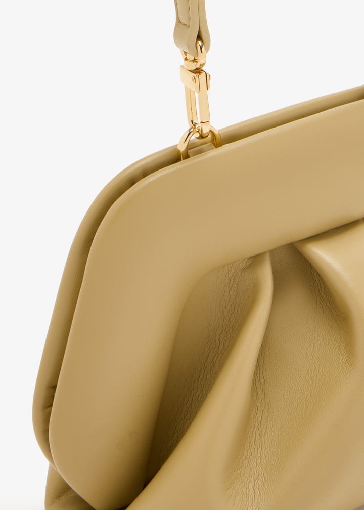 THEMOIRè Gea clutch for Women - Green in UAE | Level Shoes