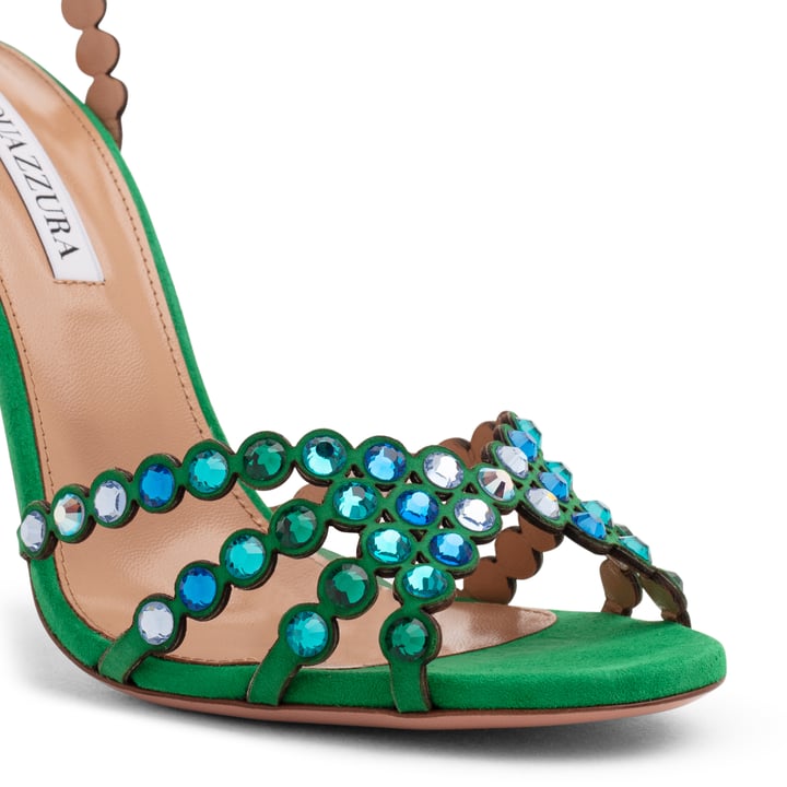 Aquazzura Tequila sandals for Women - Green in KSA | Level Shoes