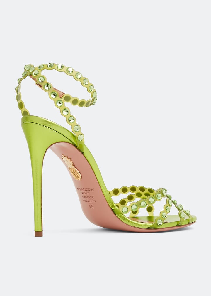 halulu Noches Tropicales Sandal 85 YELLOW Aquazzura@ Official