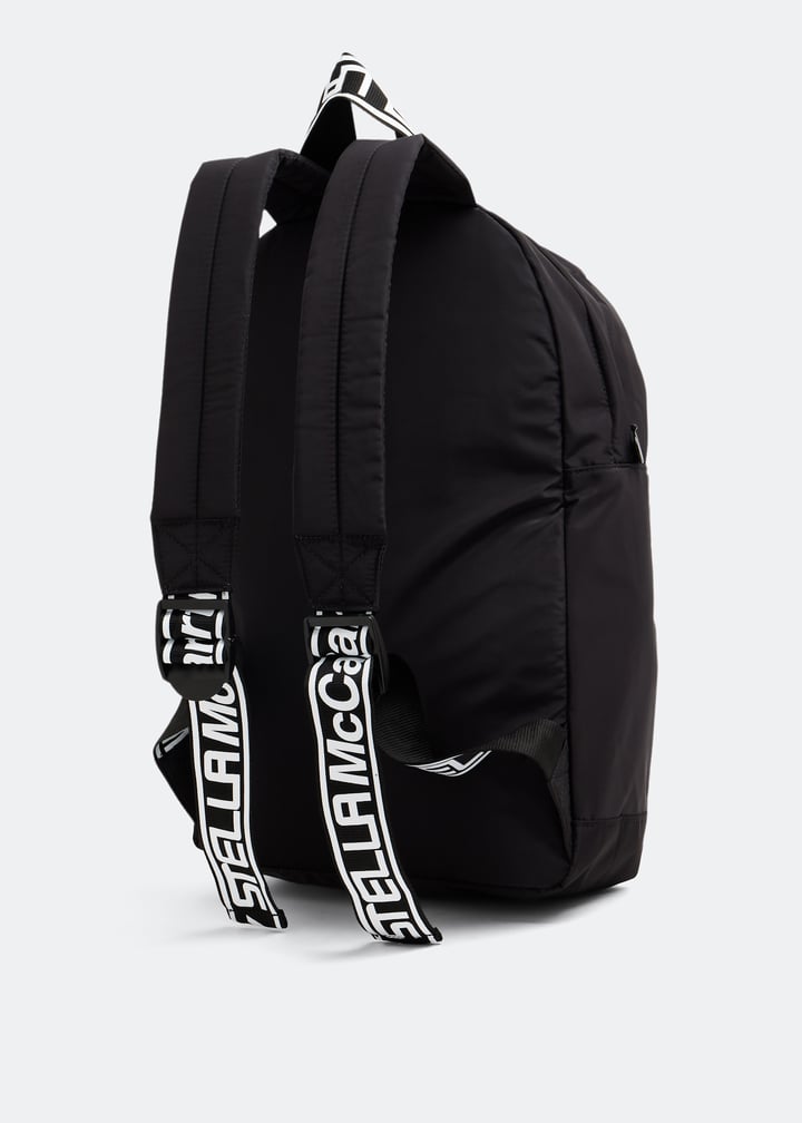Stella McCartney Logo tape backpack for Boy - Multicolored in USA