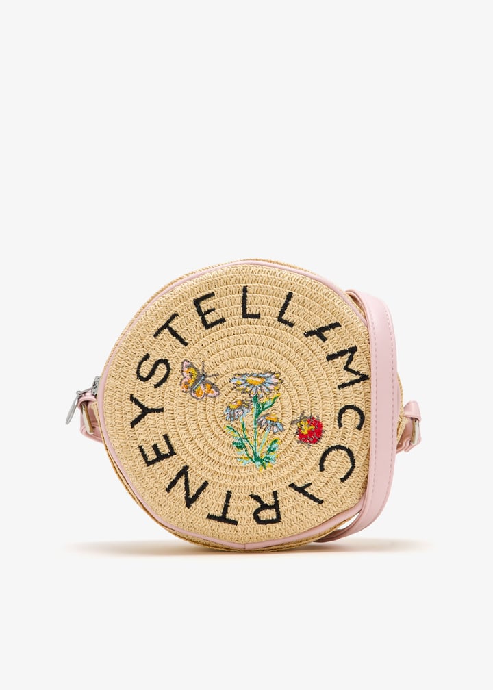 Stella McCartney Raffia shoulder bag for Girl - Beige in UAE