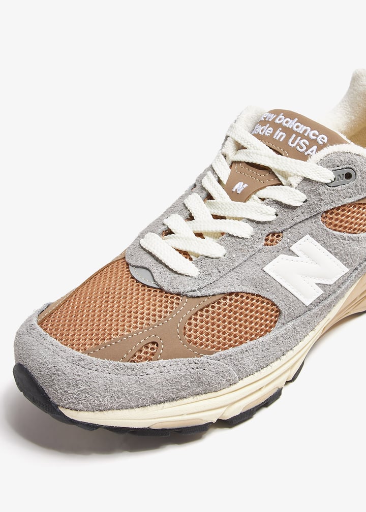 New balance美国制造993 运动鞋，适合成人男女通用，男式、女式