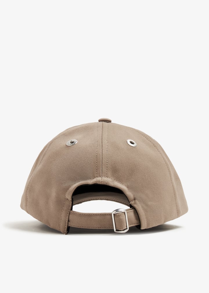 [AMI PARIS] アミ キャップ UCP006 AW0041 193 BEIGE 229- WHITE COFFEE Beige Cotton Ami De Coeur Embroidery Cap