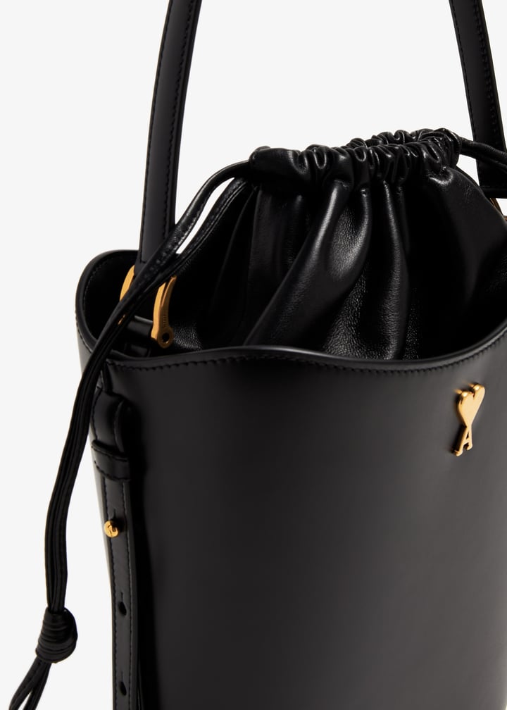 ショルダーバッグ・ポシェット Ami Paris Leather Bucket Bg Chocolate Paris Paris Bucket Bag | AMI PARIS