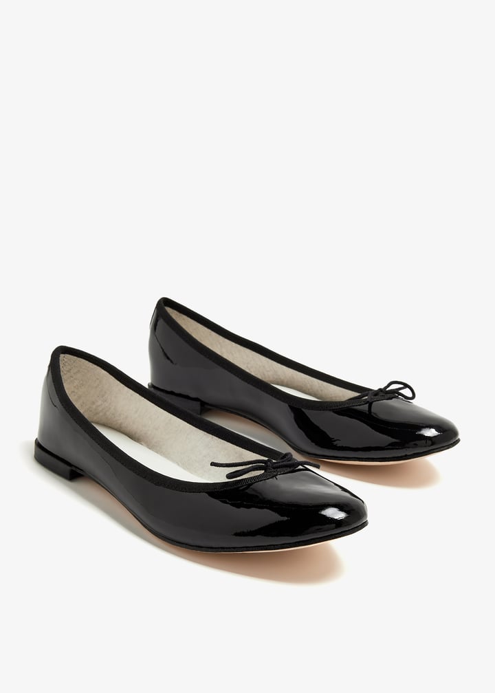 Repetto cendrillon 女式芭蕾舞鞋- 黑色| 阿联酋level shoes