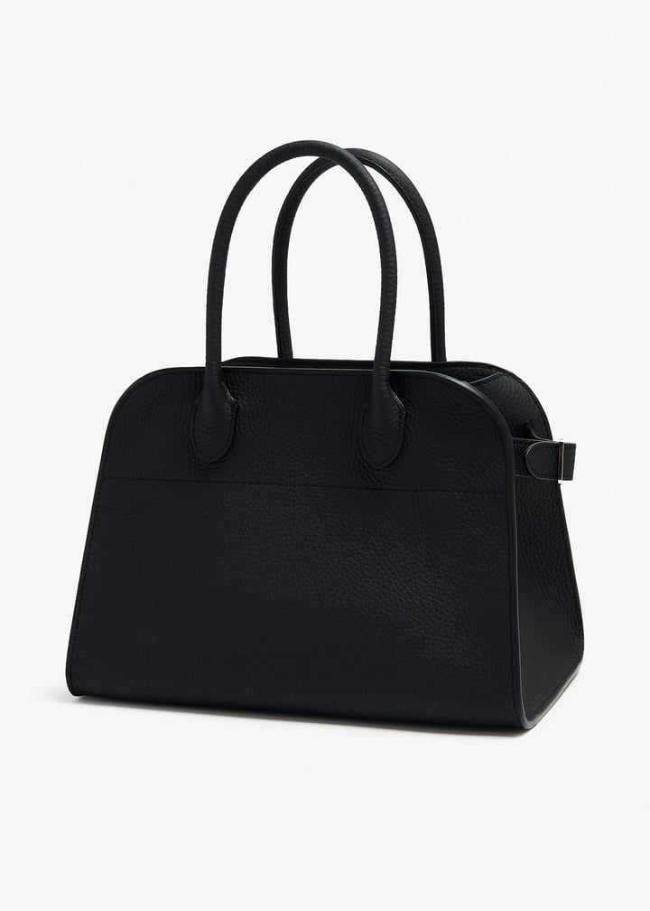 The Row Soft Margaux 10 bag for Women - Black in KSA | Level Shoes
